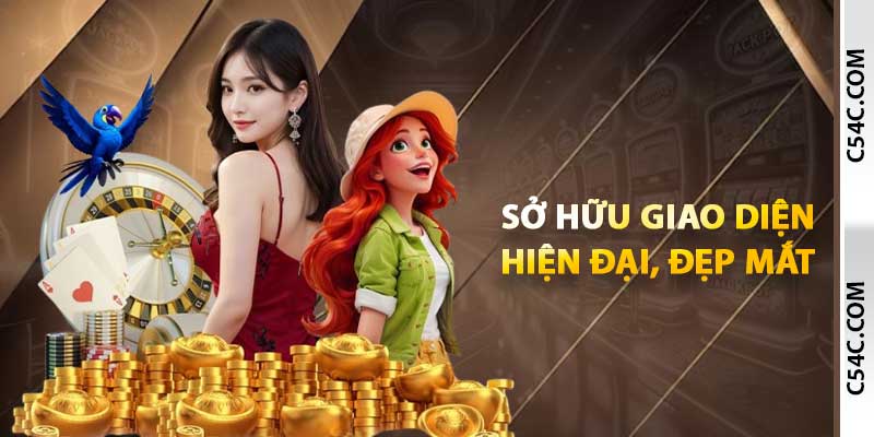 Sở hữu giao diện hiện đại, đẹp mắt